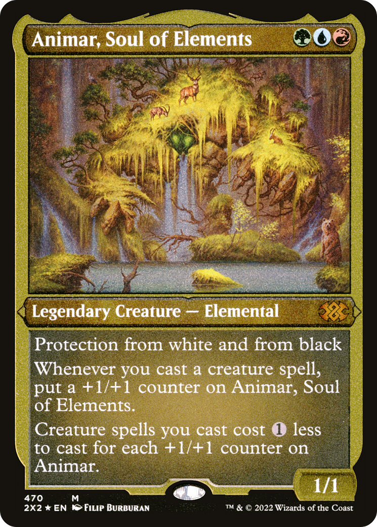 Animar, Soul of Elements - Foil Etched