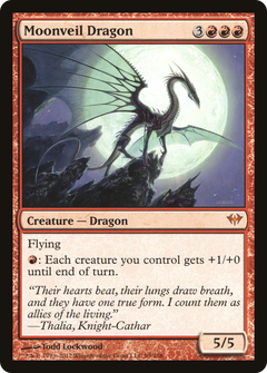 Moonveil Dragon - Foil