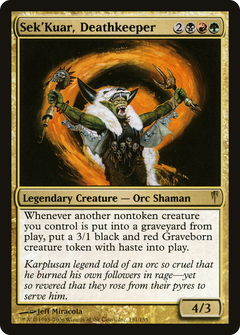 Sek'Kuar, Deathkeeper - Foil