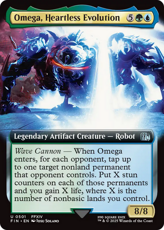 Omega, Heartless Evolution (501) (Extended Art) - Foil