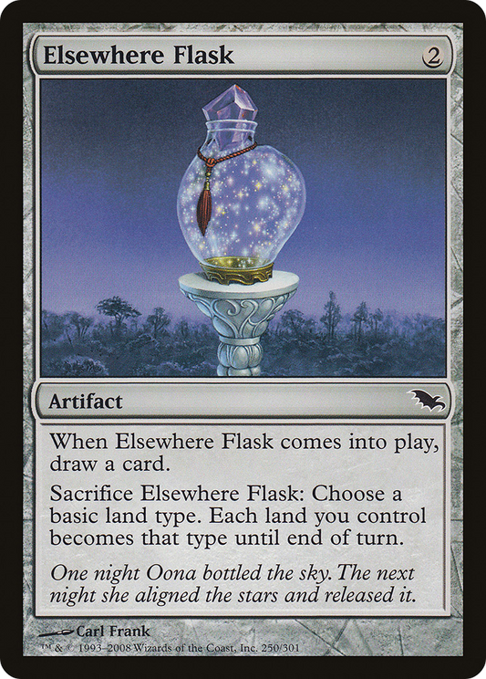 Elsewhere Flask - Foil