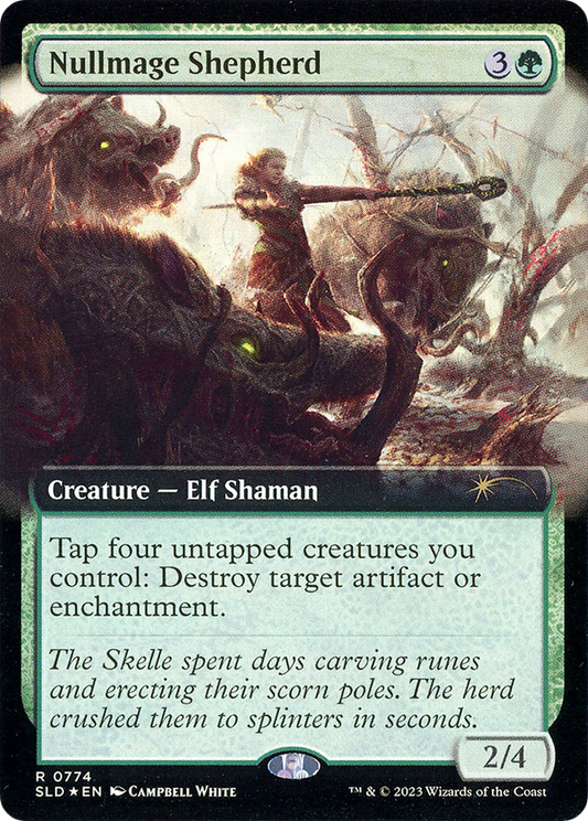 Nullmage Shepherd (0774) (Extended Art) - Foil