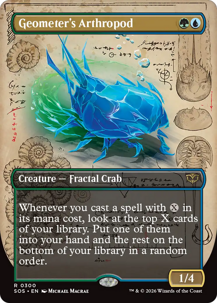Geometer's Arthropod (0300) (Borderless) (SOS) - Foil