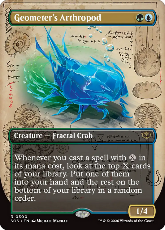 Geometer's Arthropod (0300) (Borderless) (SOS)