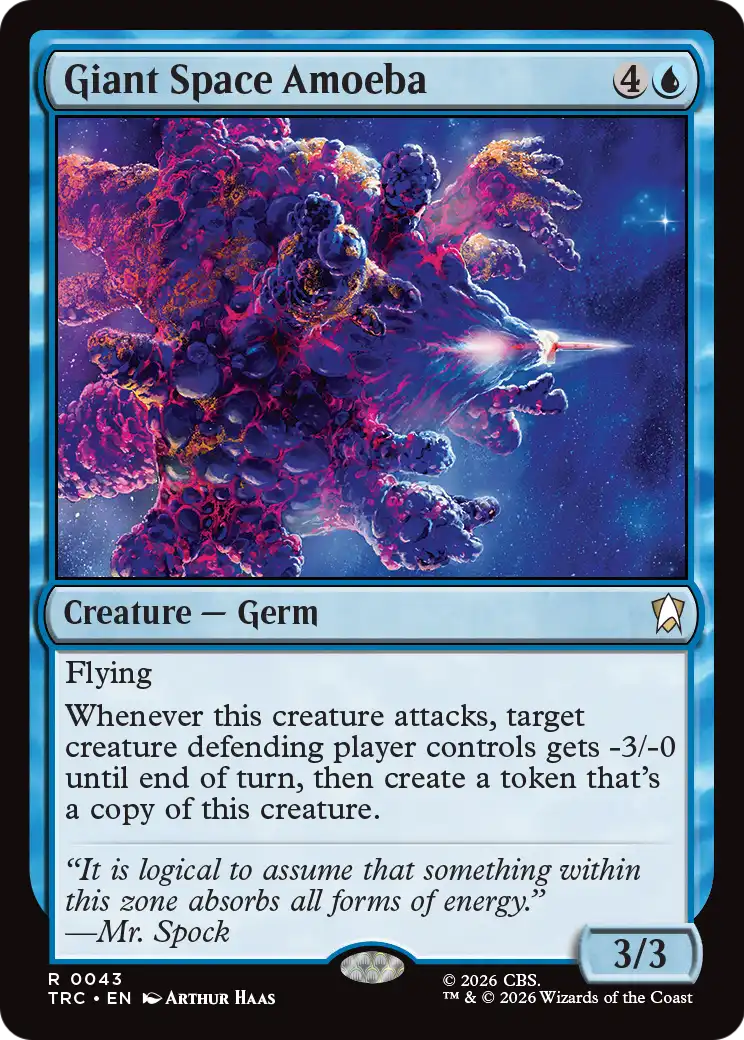 Giant Space Amoeba (TRC) - Surge Foil