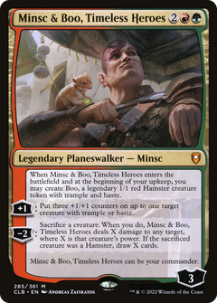 Minsc & Boo, Timeless Heroes - Foil