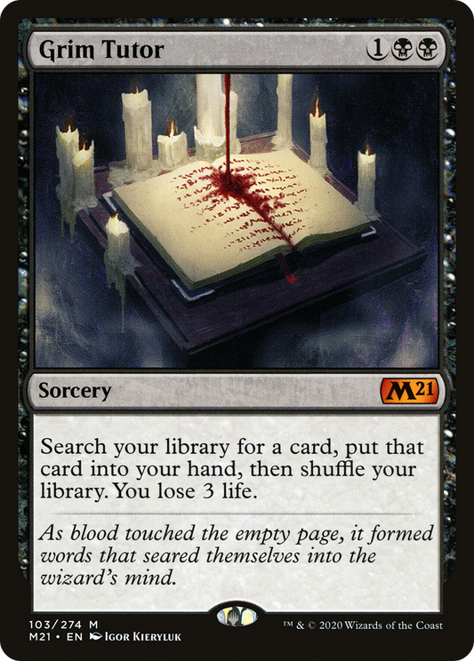 Grim Tutor - Foil