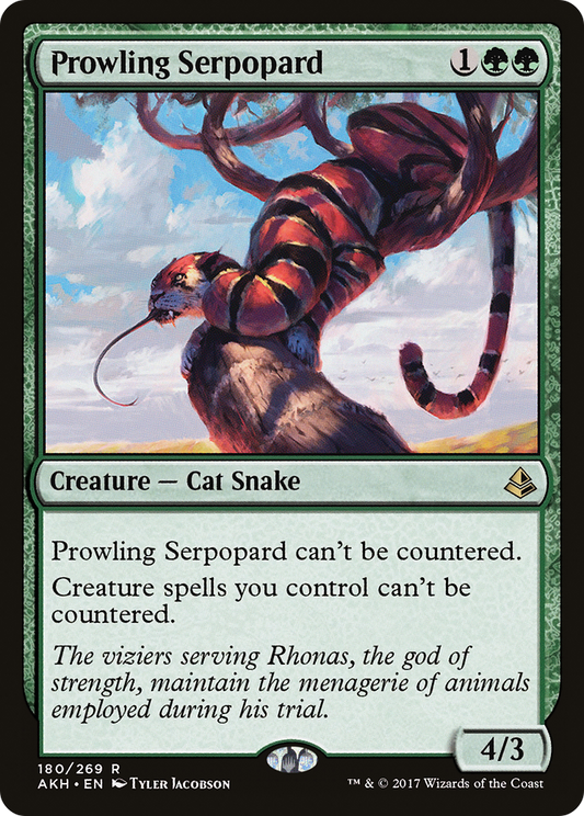 Prowling Serpopard - Foil