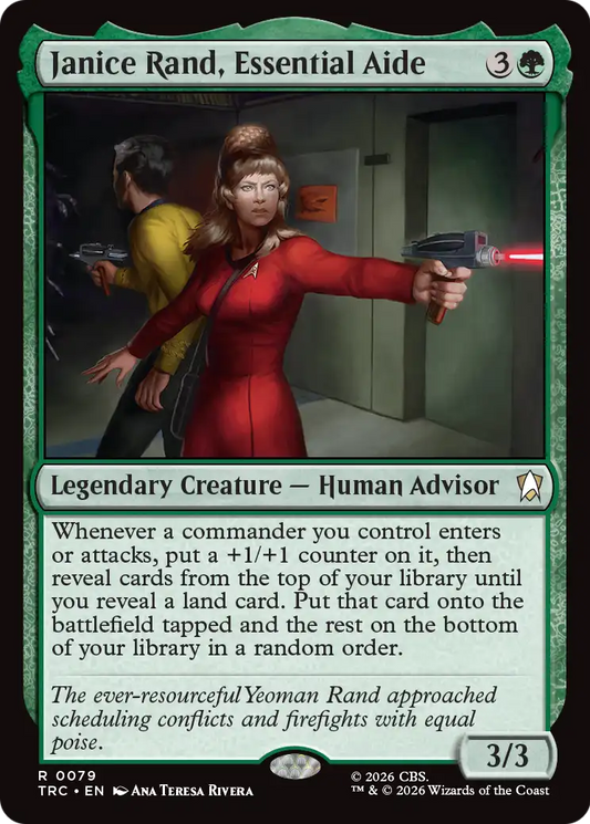 Janice Rand, Essential Aide (TRC)