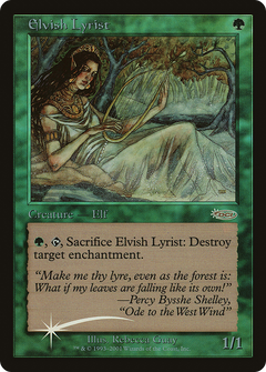 Elvish Lyrist - Foil JSS Promo
