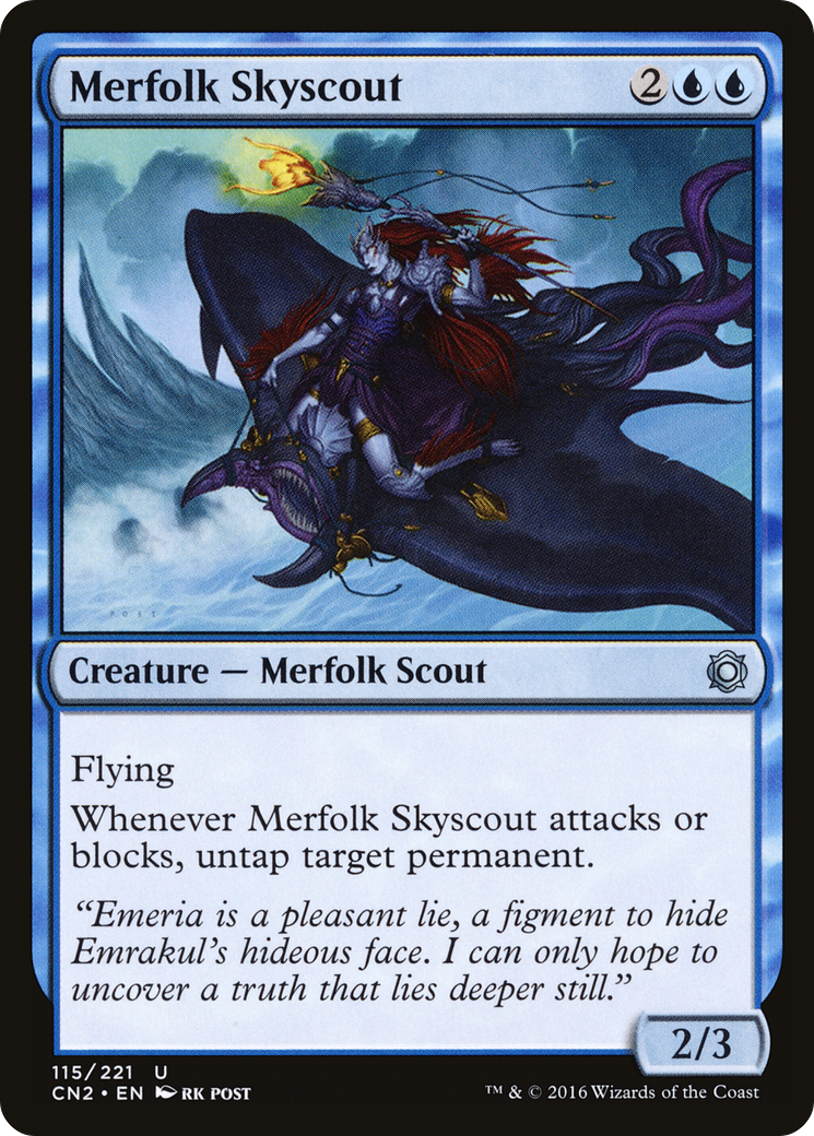 Merfolk Skyscout - Foil