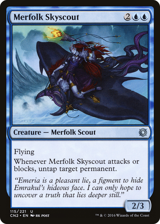 Merfolk Skyscout - Foil