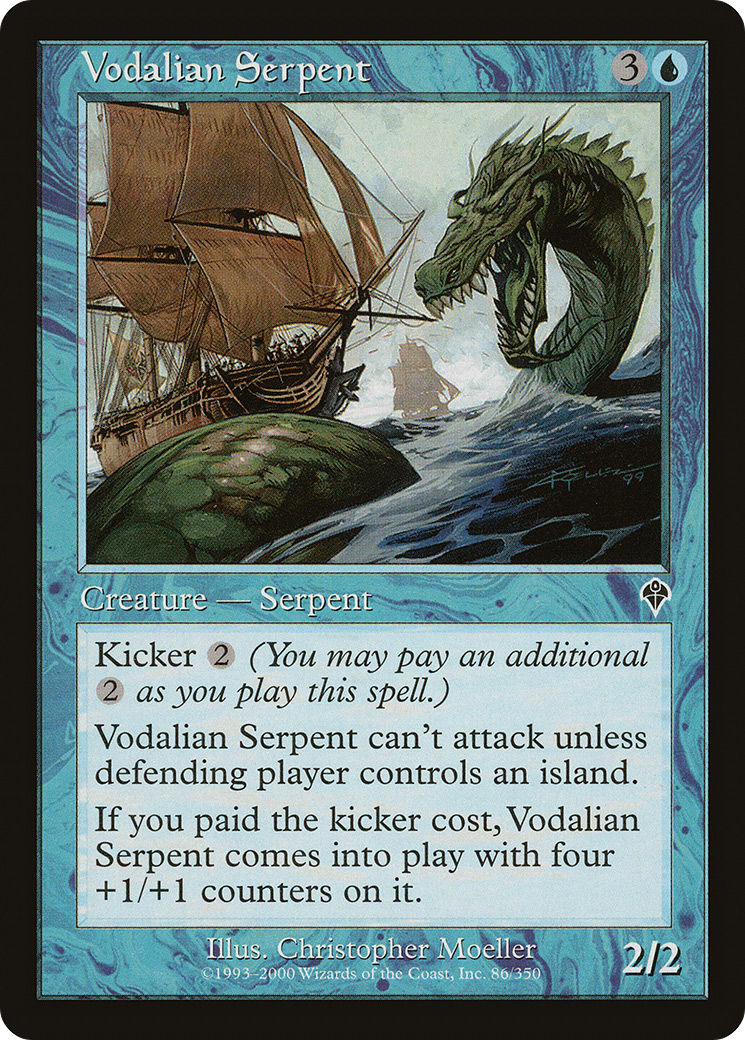 Vodalian Serpent - Foil