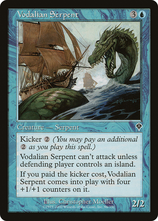 Vodalian Serpent - Foil