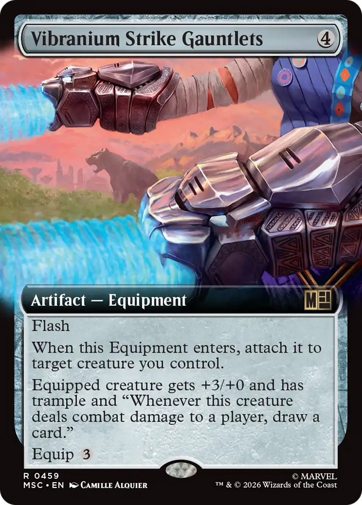 Vibranium Strike Gauntlets (0459) (Extended Art) (MSC)