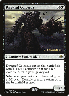 Diregraf Colossus (107) (Prerelease) - Foil