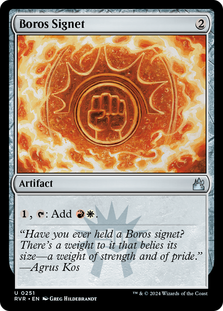 Boros Signet - Foil
