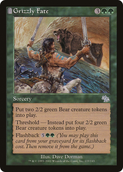 Grizzly Fate - Foil