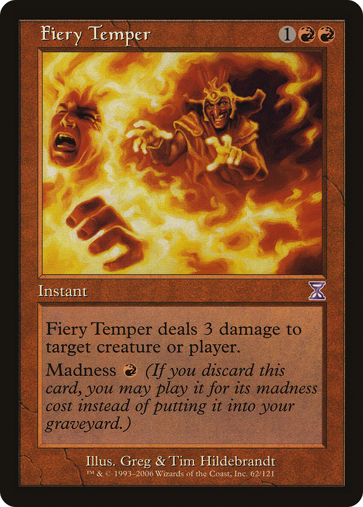 Fiery Temper - Foil
