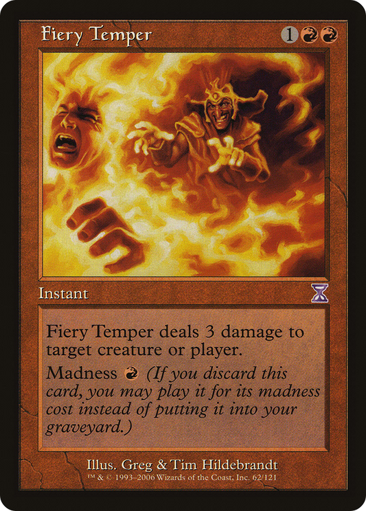 Fiery Temper - Foil
