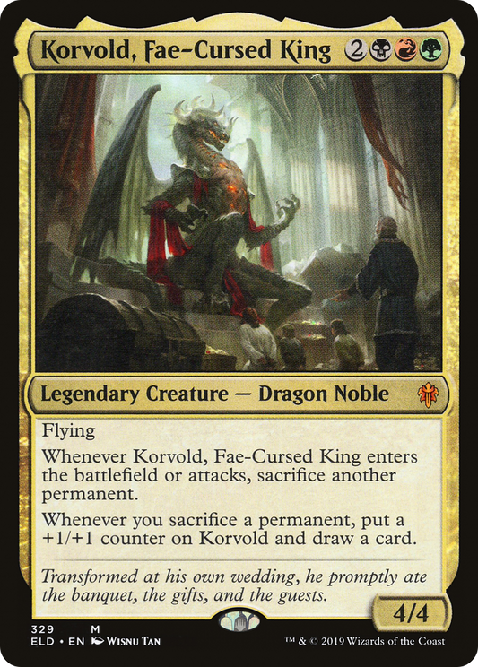 Korvold, Fae-Cursed King - Foil