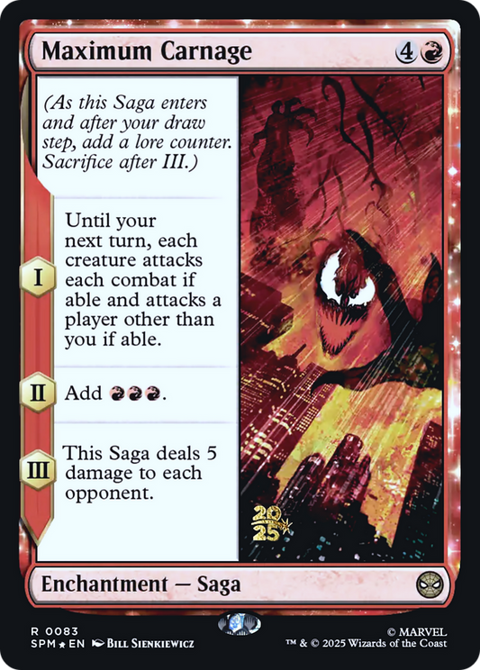 Maximum Carnage (0083) (Prerelease) - Foil pspm