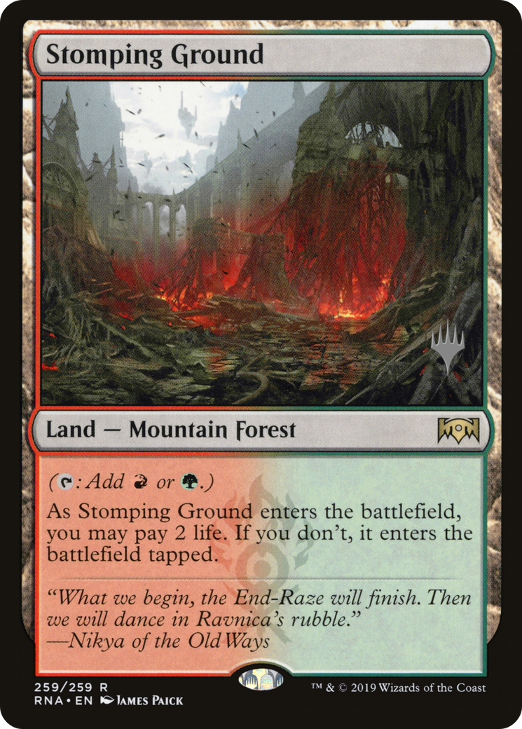 Stomping Ground (259) (Promo Pack) - Foil