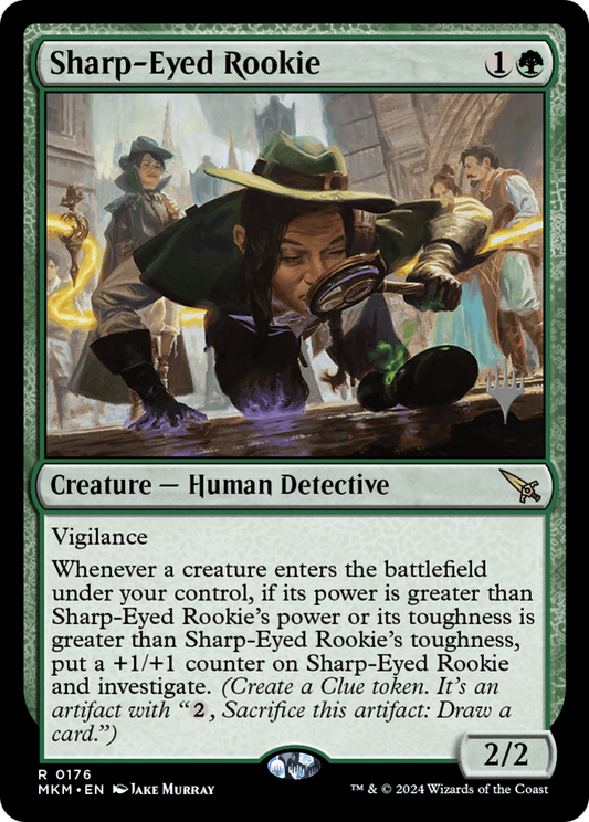 Sharp-Eyed Rookie (0176) (Promo Pack) - Foil