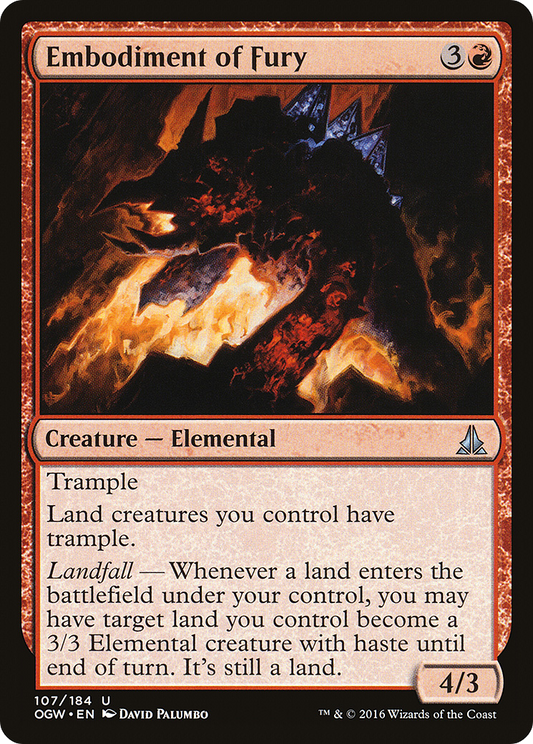 Embodiment of Fury - Foil