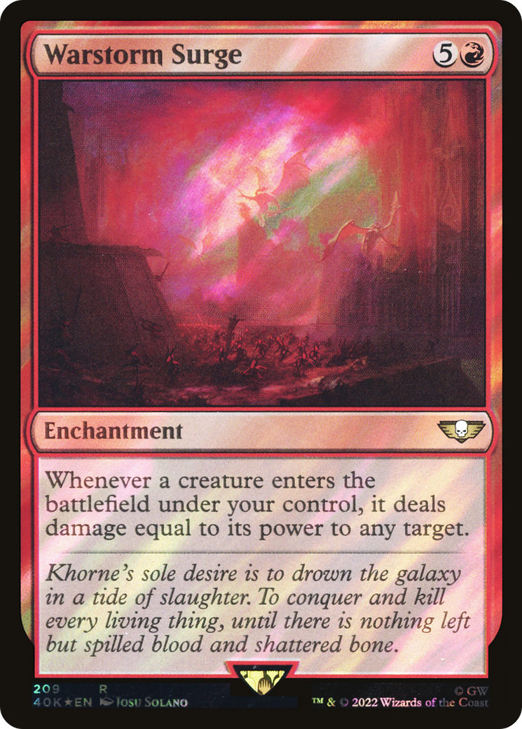 Warstorm Surge - Surge Foil