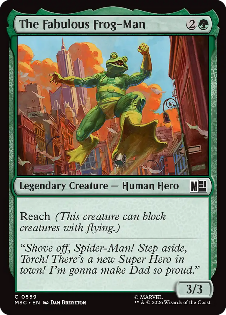 The Fabulous Frog-Man (MSC) - Foil