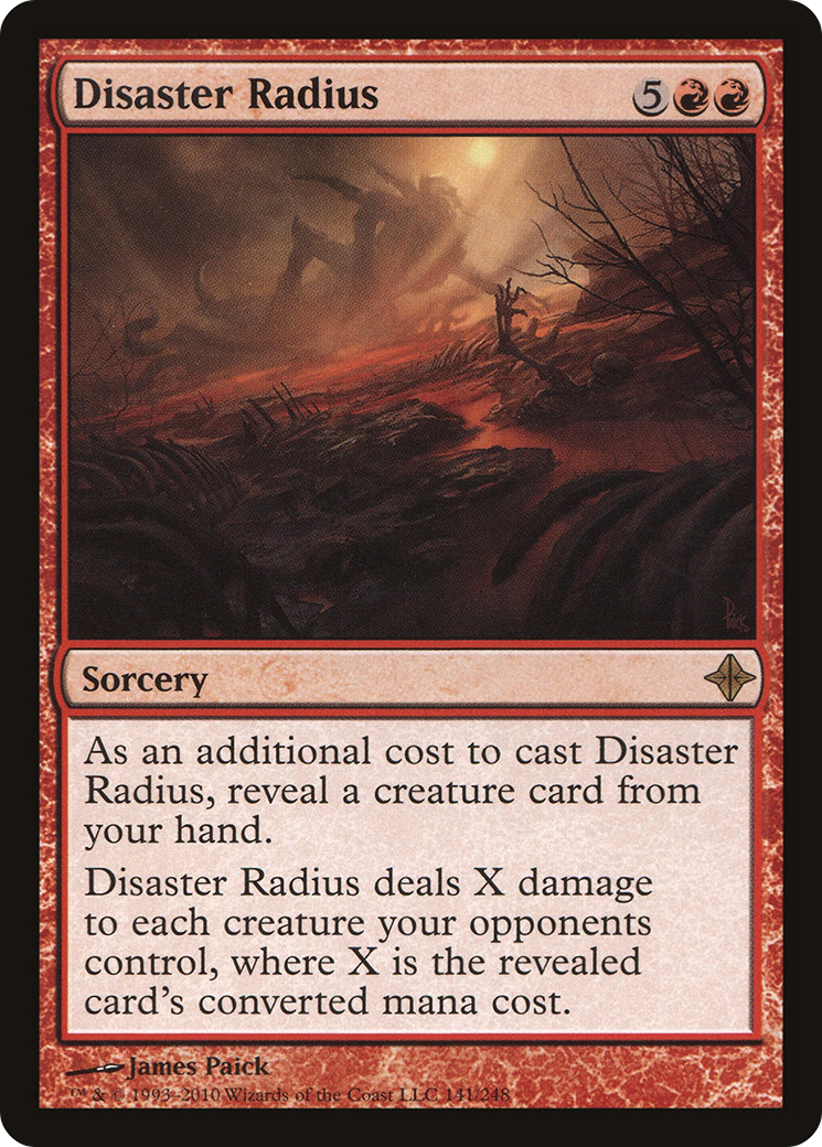 Disaster Radius - Foil