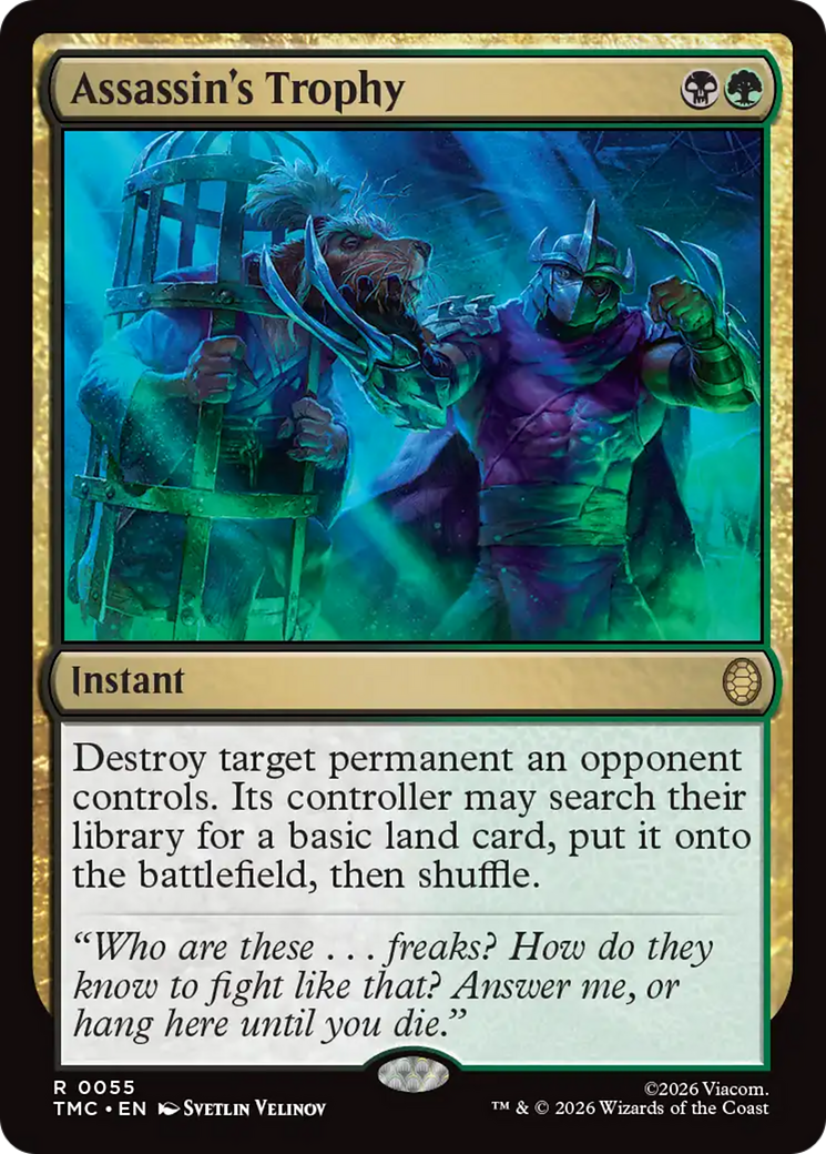 Assassin's Trophy (0055) (TMC) - Surge Foil