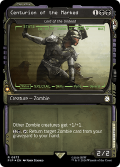 Centurion of the Marked [Lord of the Undead] (0873) (Showcase) - Surge Foil