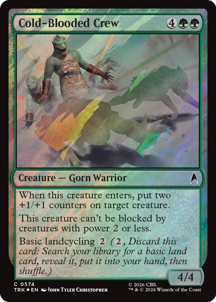 Cold-Blooded Crew (TRK) - Surge Foil