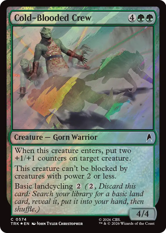 Cold-Blooded Crew (TRK) - Surge Foil