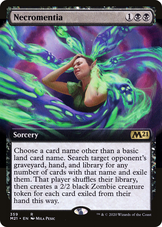 Necromentia (359) (Extended Art) - Foil