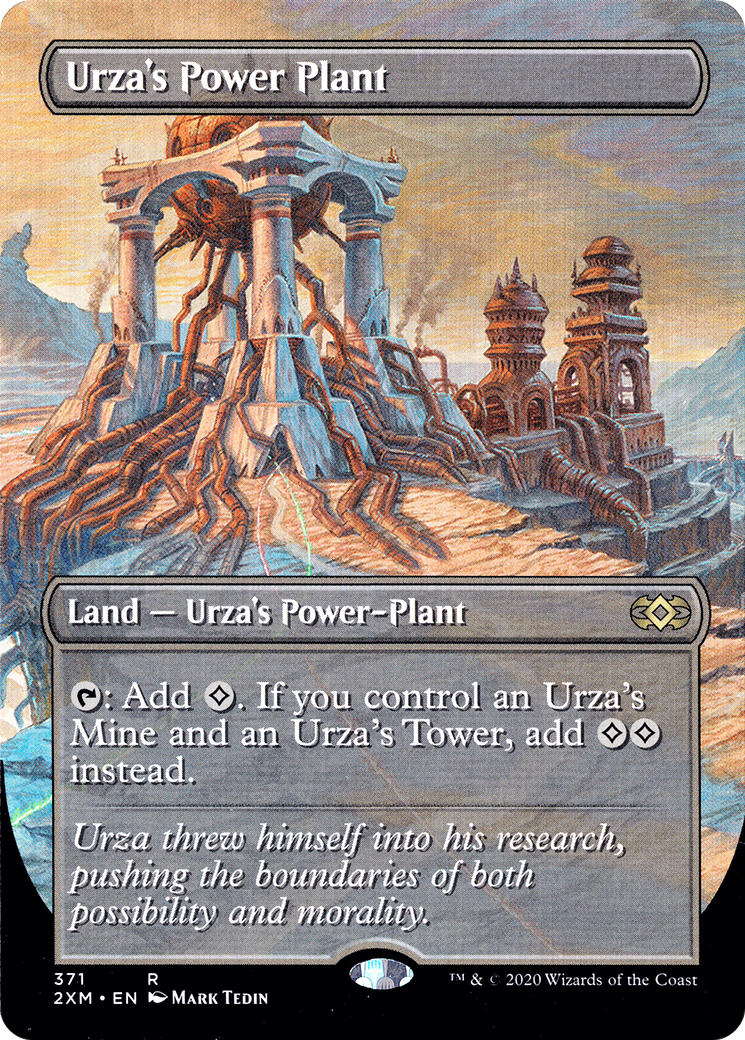 Urza's Power Plant (371) (Borderless) - Foil