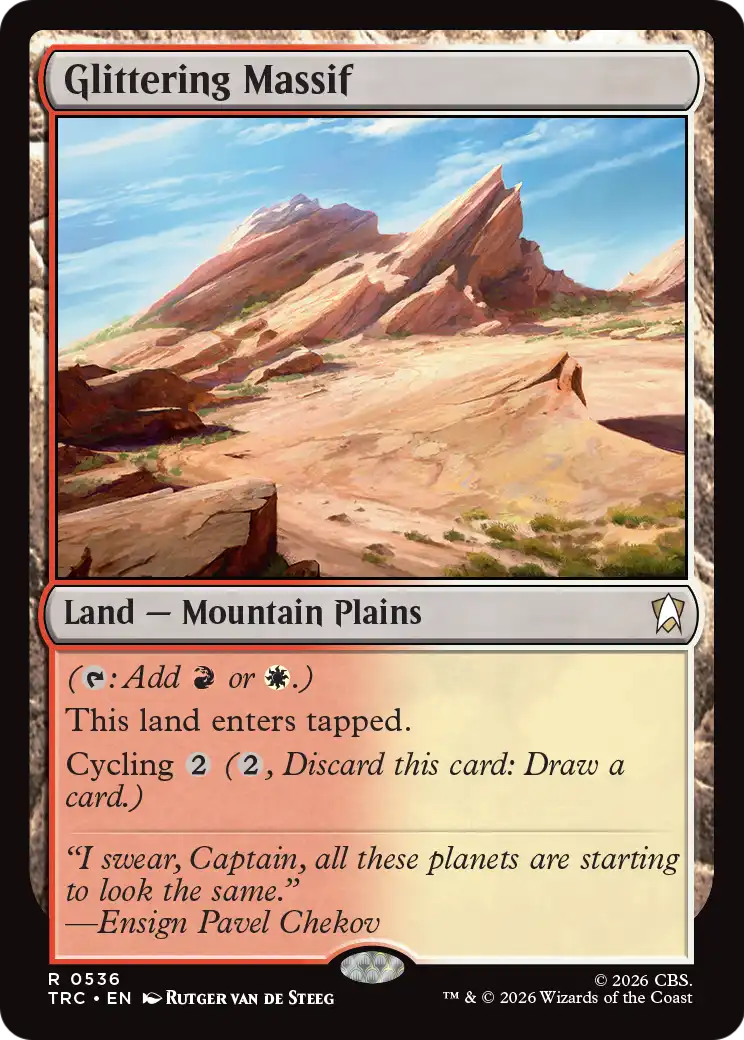 Glittering Massif (TRC) - Surge Foil