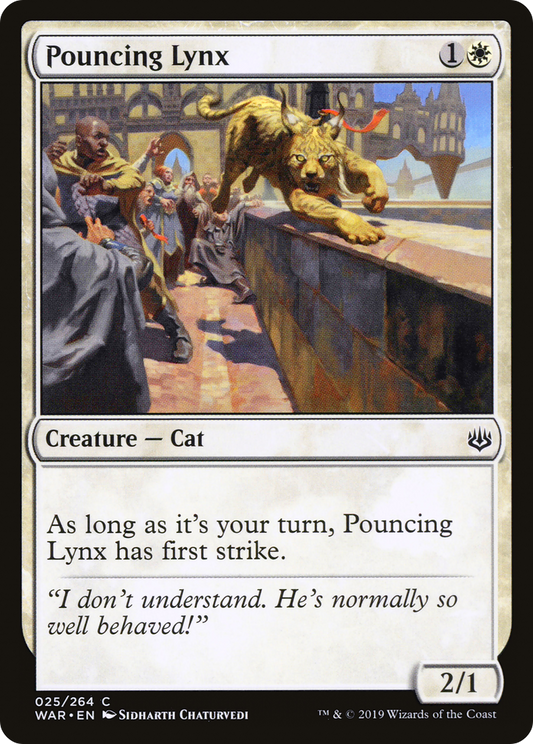 Pouncing Lynx - Foil