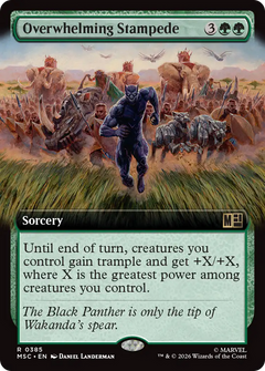Overwhelming Stampede (0385) (Extended Art) (MSC)