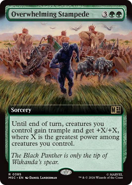 Overwhelming Stampede (0385) (Extended Art) (MSC)
