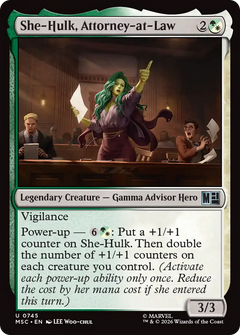 She-Hulk, Attorney-at-Law (MSC) - Foil
