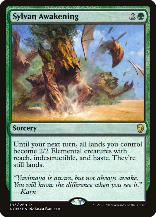 Sylvan Awakening - Foil