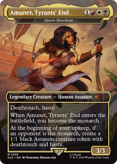 Amunet, Tyrants' End [Queen Marchesa] (1559) (Borderless) - Foil