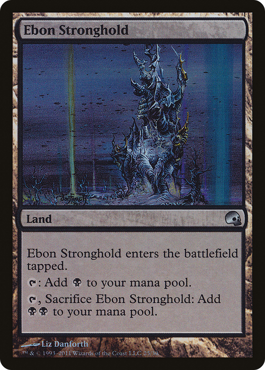 Ebon Stronghold - Foil