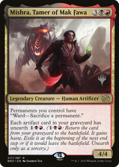 Mishra, Tamer of Mak Fawa (217) (Promo Pack) - Foil