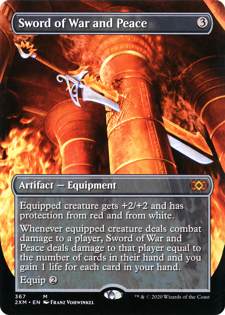 Sword of War and Peace (367) (Borderless) - Foil