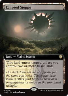 Eclipsed Steppe (0101) (Extended Art) (SOC)
