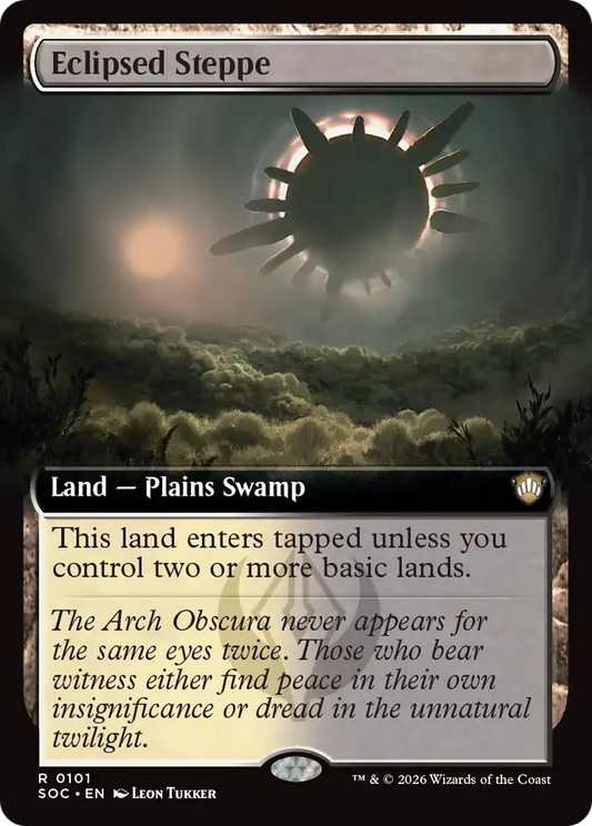 Eclipsed Steppe (0101) (Extended Art) (SOC)